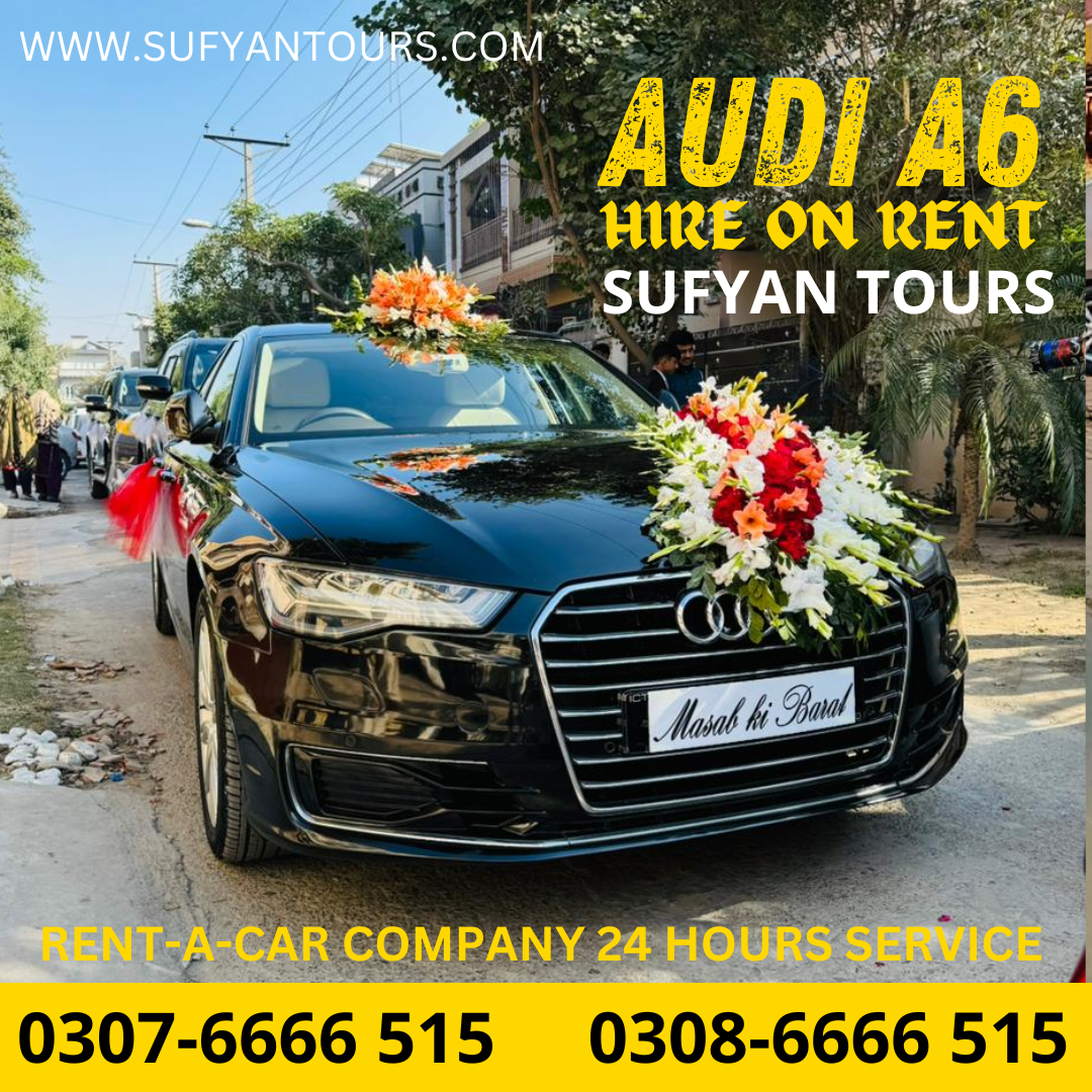 Rent a car Sialkot - Sufyan Tours